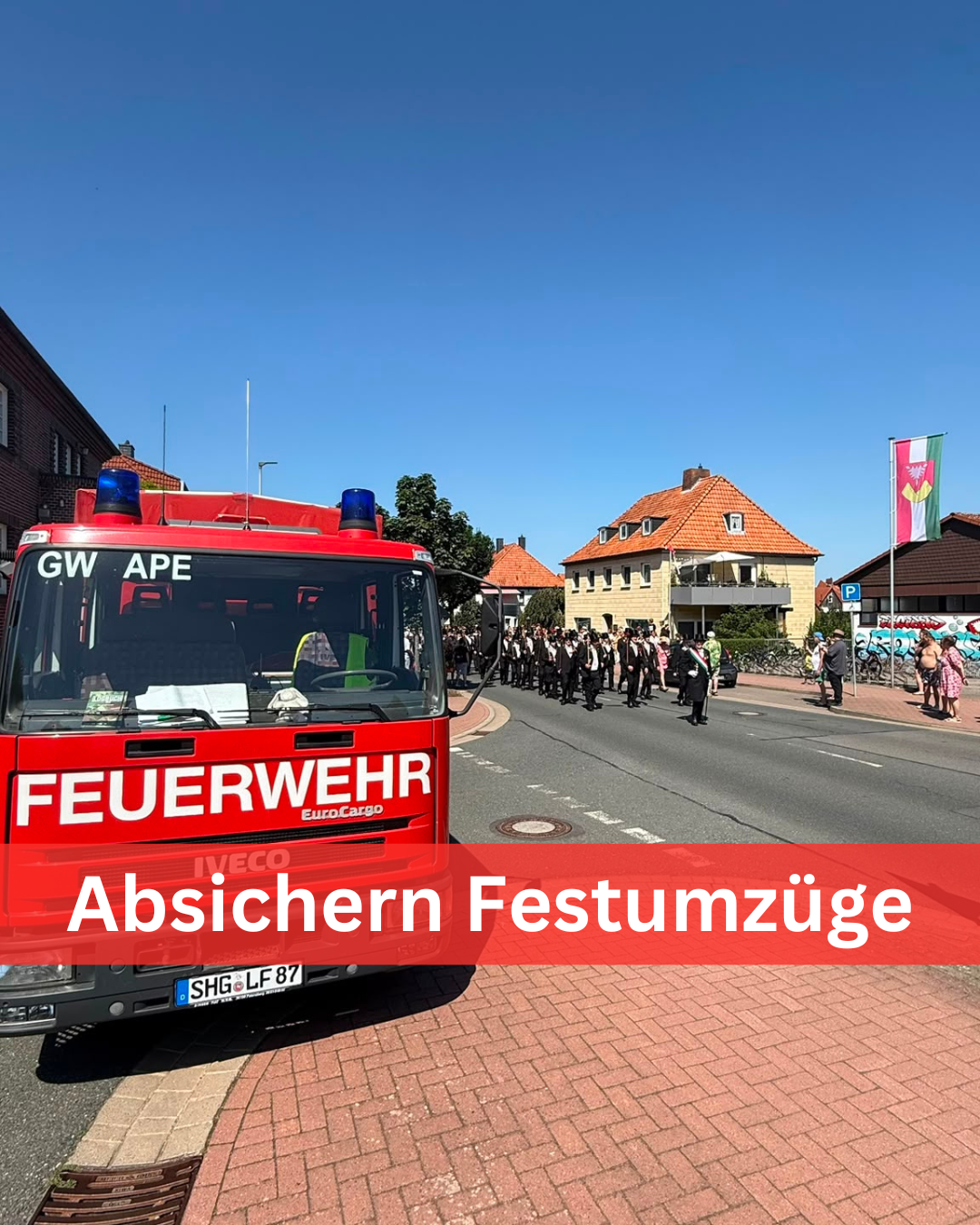 Absichern Festumzüge