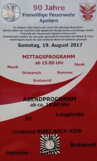 Werbeflyer klein